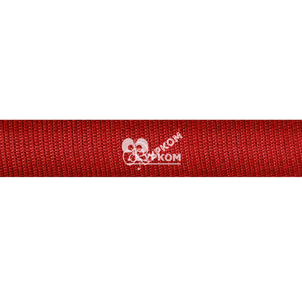 Стропа текстильная (лента ременная) - 20 мм - №148 красный - 100 м
