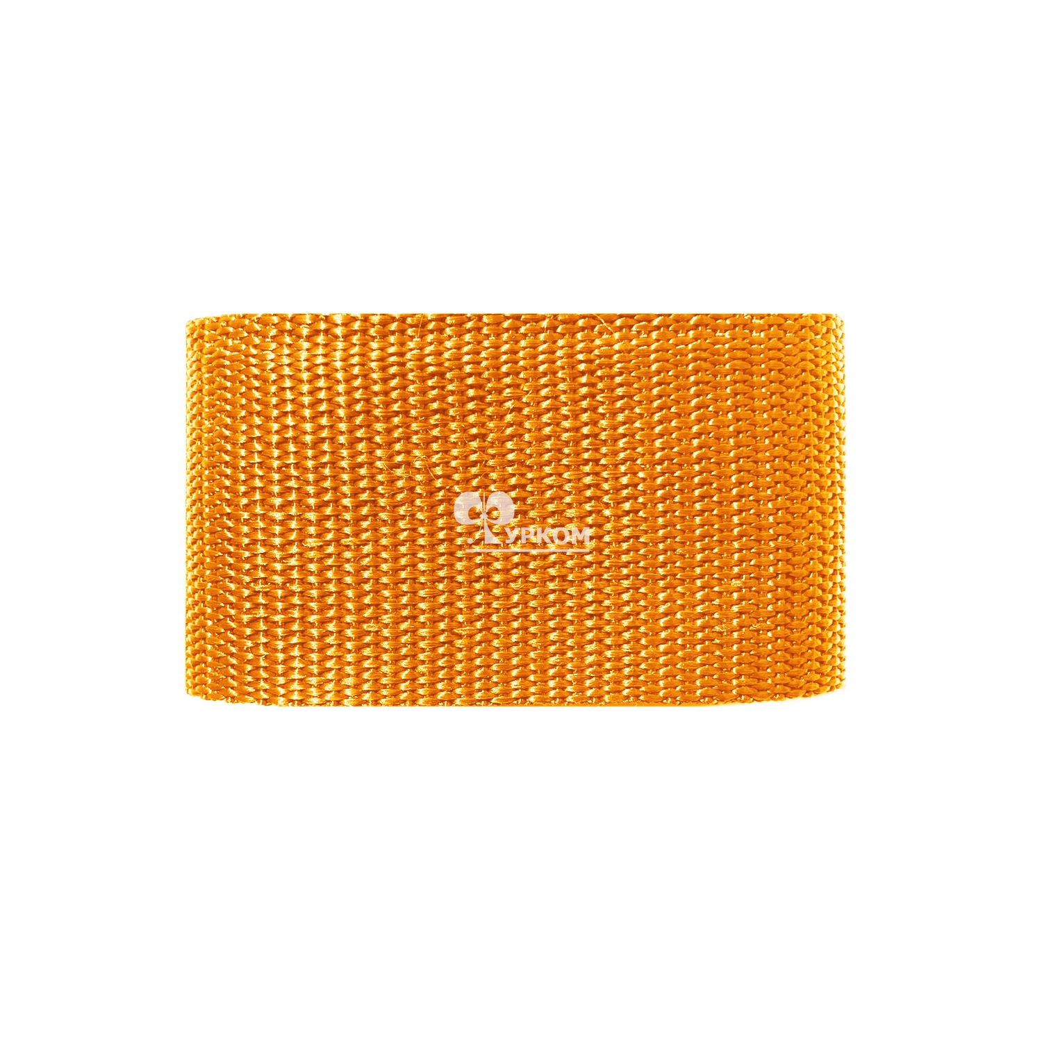 Стропа текстильная (лента ременная) - 50 мм - оранжевый - 2,5 м