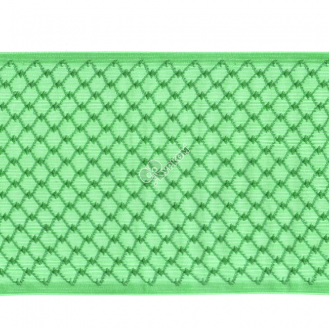 Лента капрон паутинка 110мм зеленый (20м)