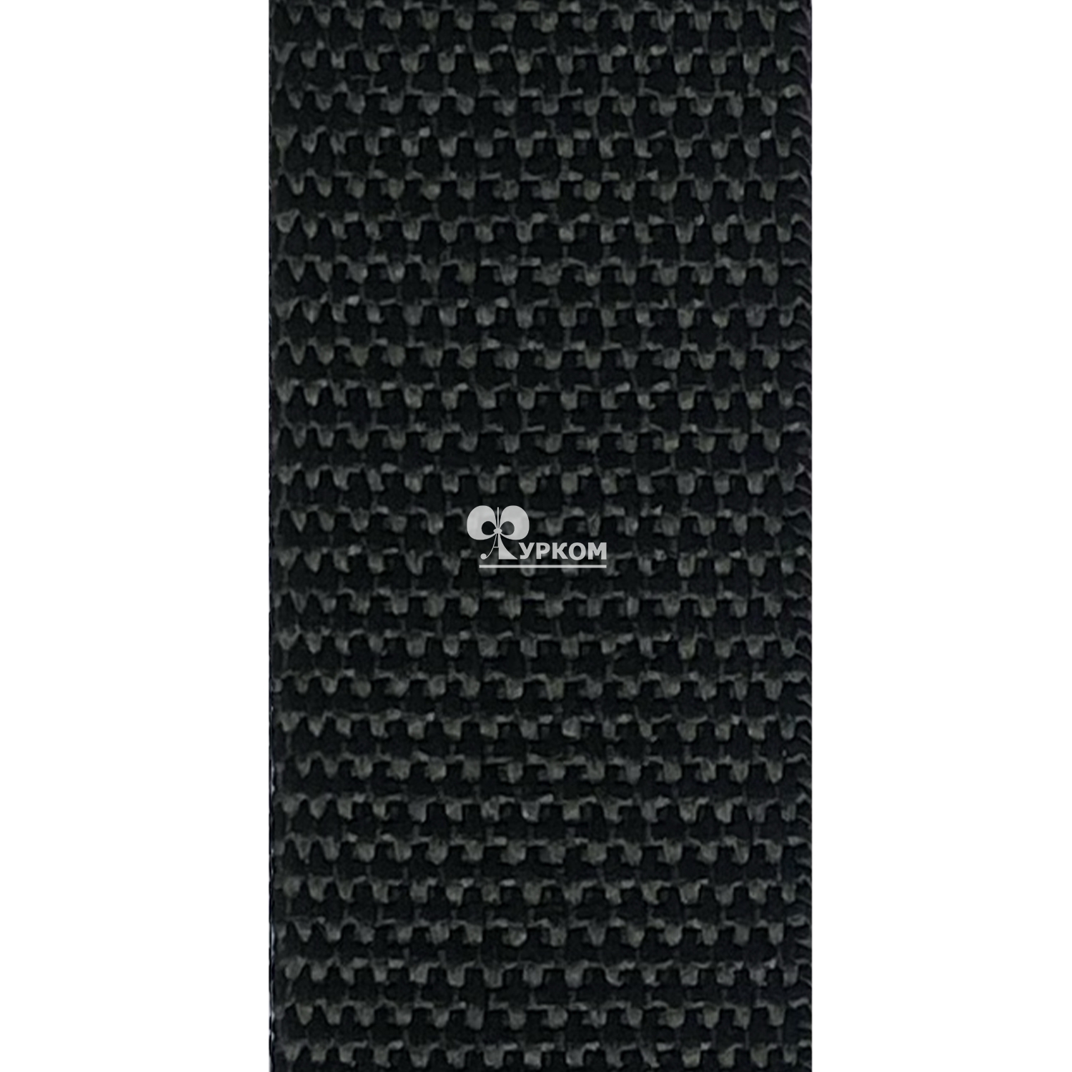 Стропа текстильная (стандарт+) - 25 мм - черный - 50 м