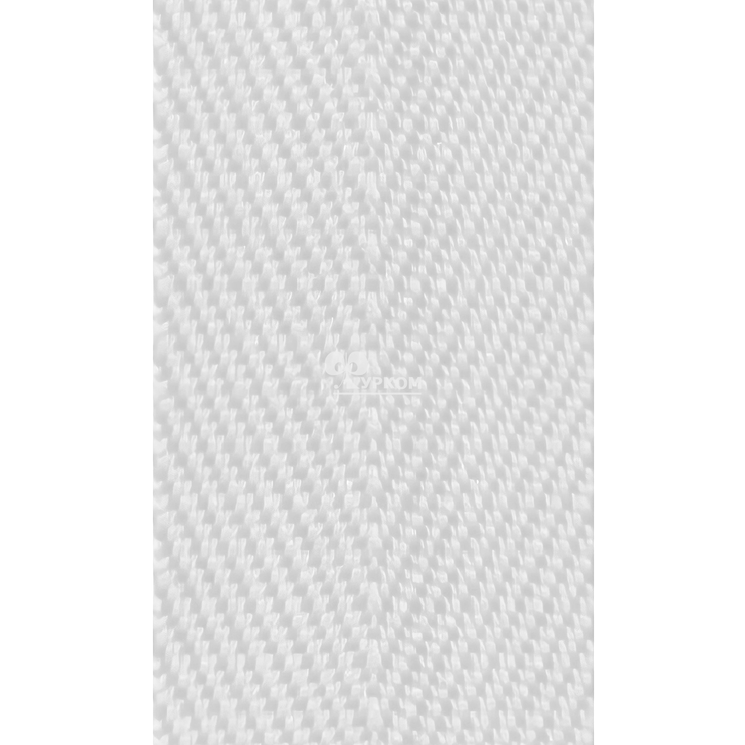 Стропа текстильная (лента ременная) ёлочка - 22 мм - №32 белый - 91,44 м