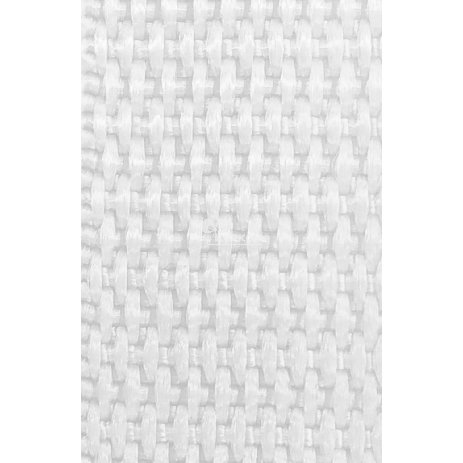 Стропа текстильная (лента ременная) - 25 мм - №101 белый - 100 м