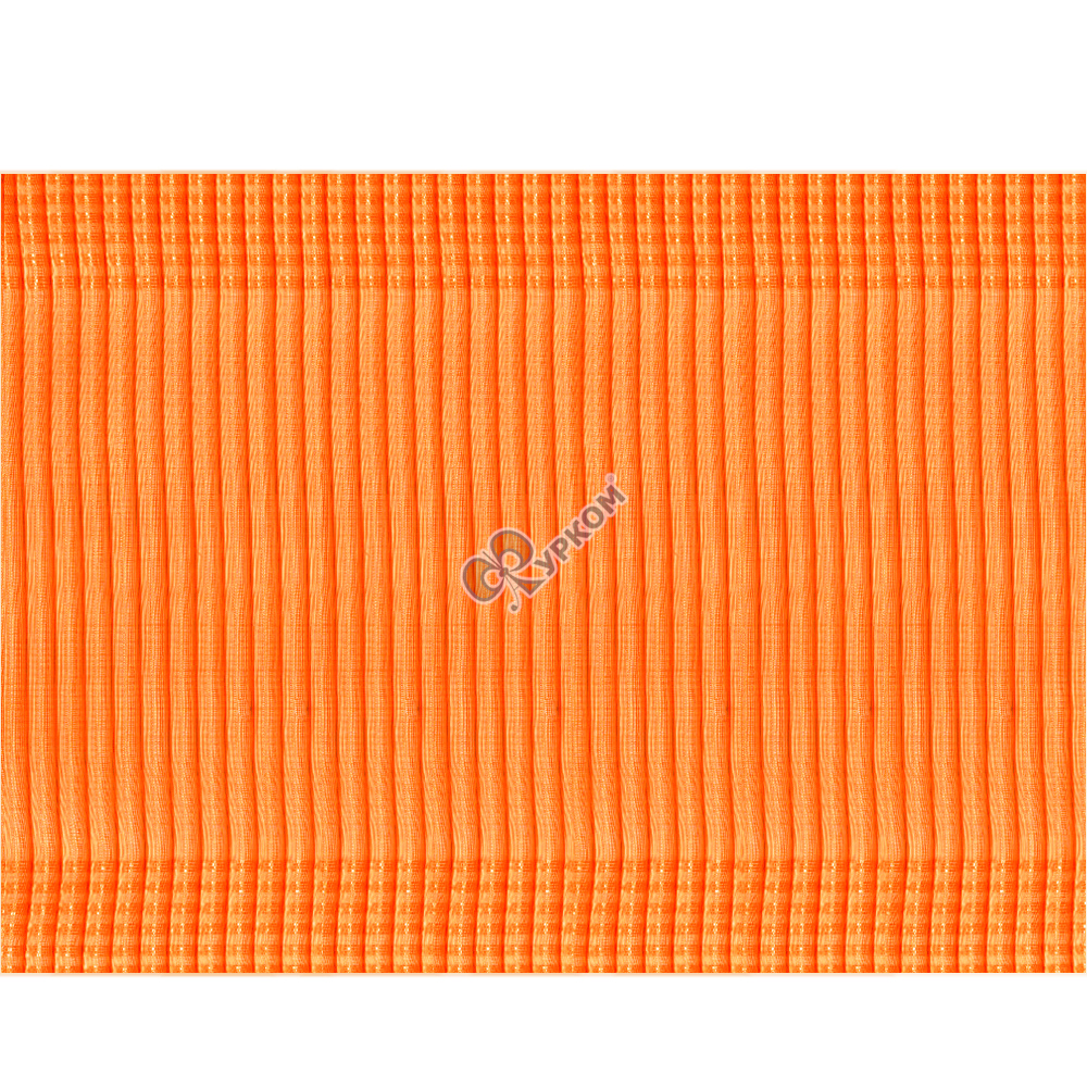 Лента капрон (гофре) оранжевый 2112 110мм 50м