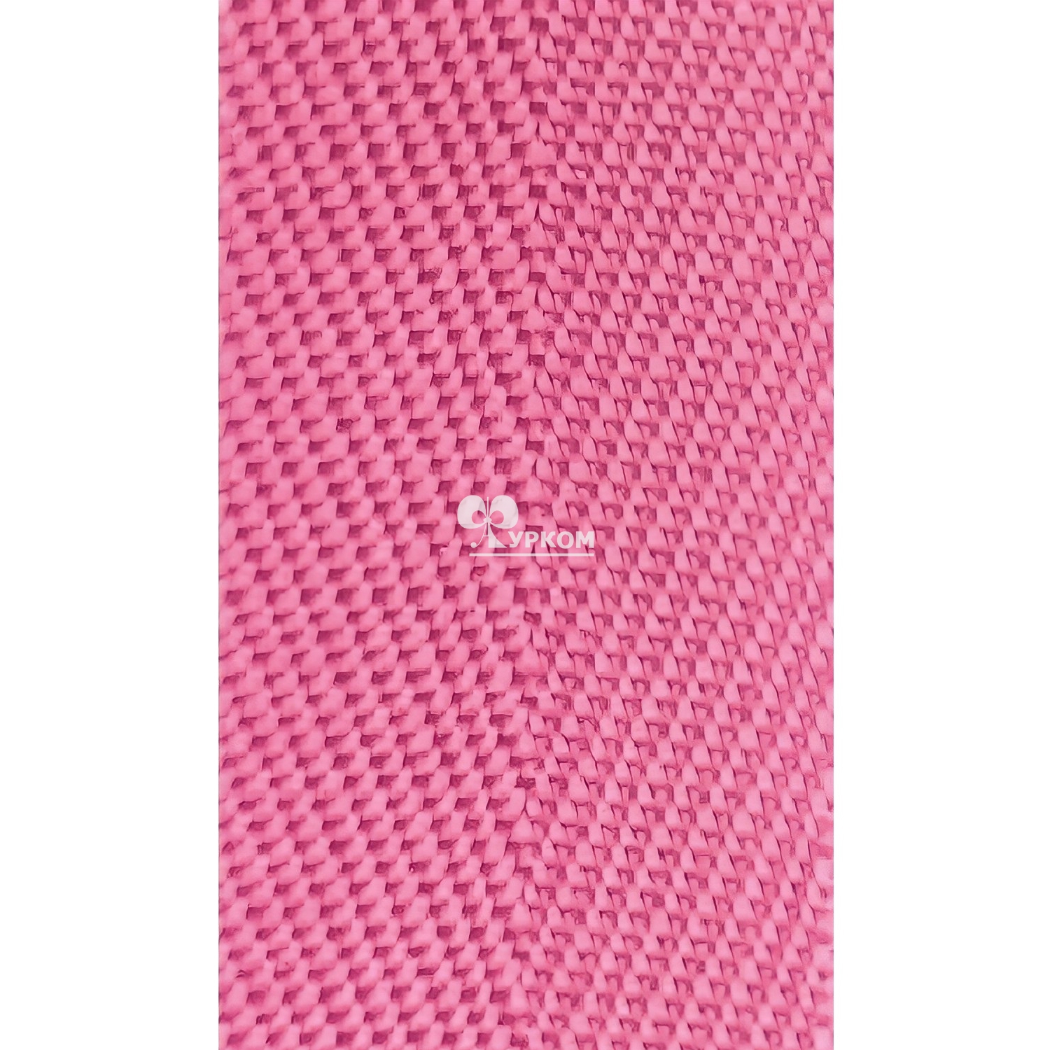 Стропа текстильная (лента ременная) ёлочка - 22 мм - №2 ярко розовый - 91,44 м