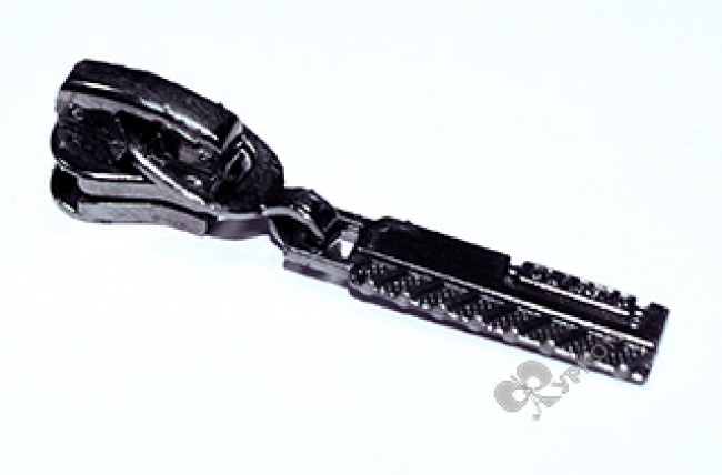 Бегунок Автомат на молнию спираль (100 шт.) - Т-7 №С.15 черный никель - Декоративный