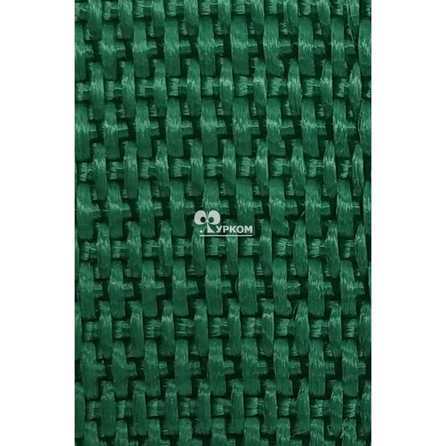 Стропа текстильная (лента ременная) - 25 мм - №87 зеленый - 91,44 м