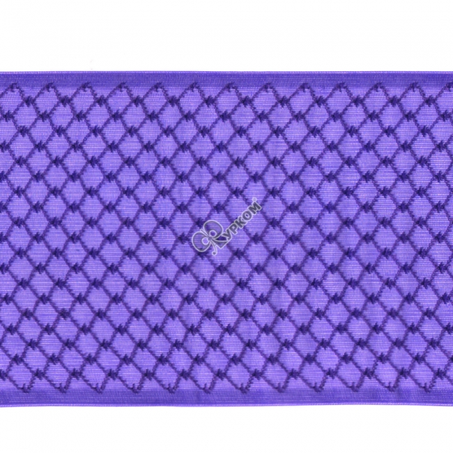 Лента капрон паутинка 110мм фиолетовый (20м)