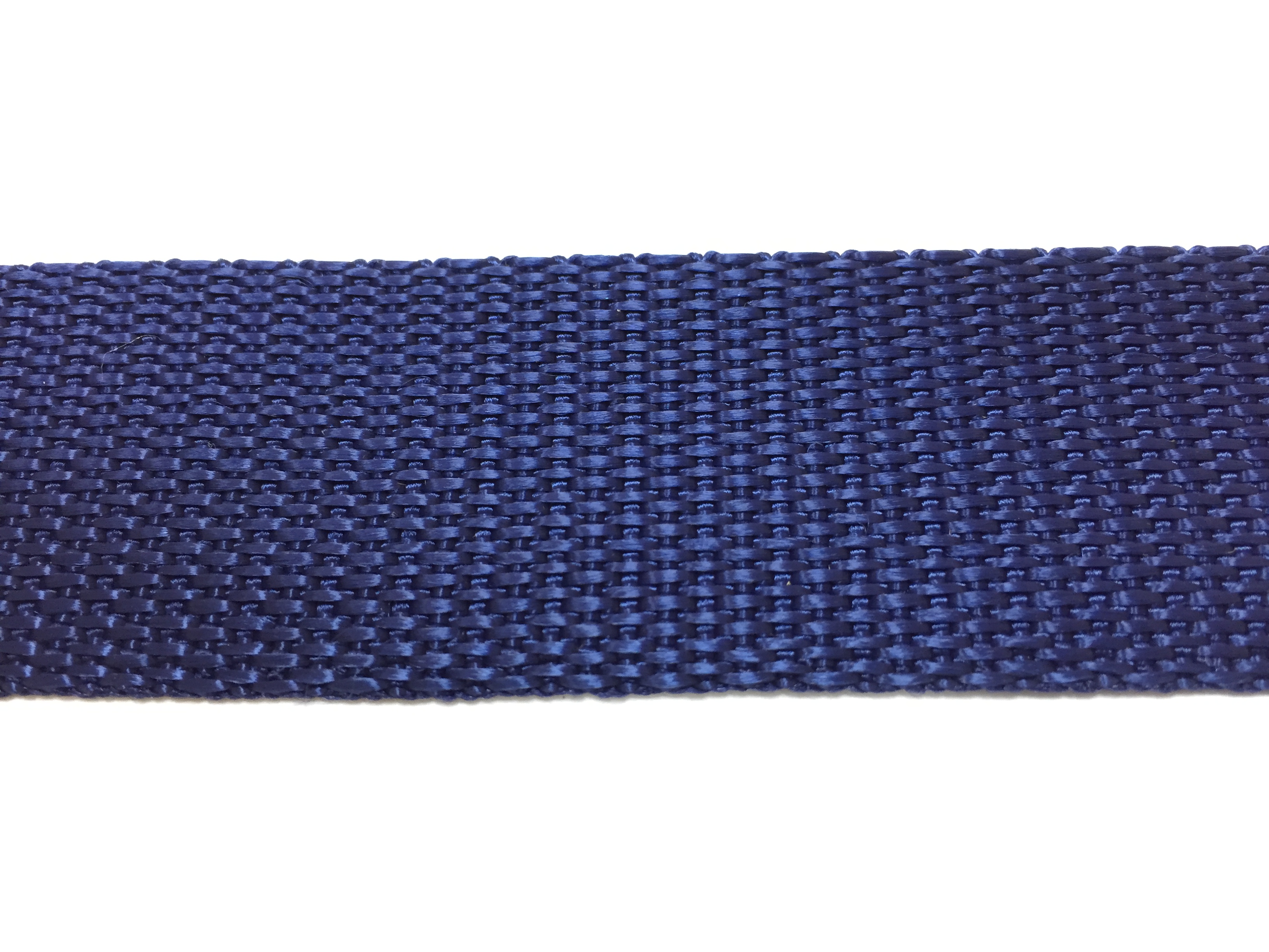 Стропа текстильная (лента ременная) - 30 мм - т.синий - 30 м