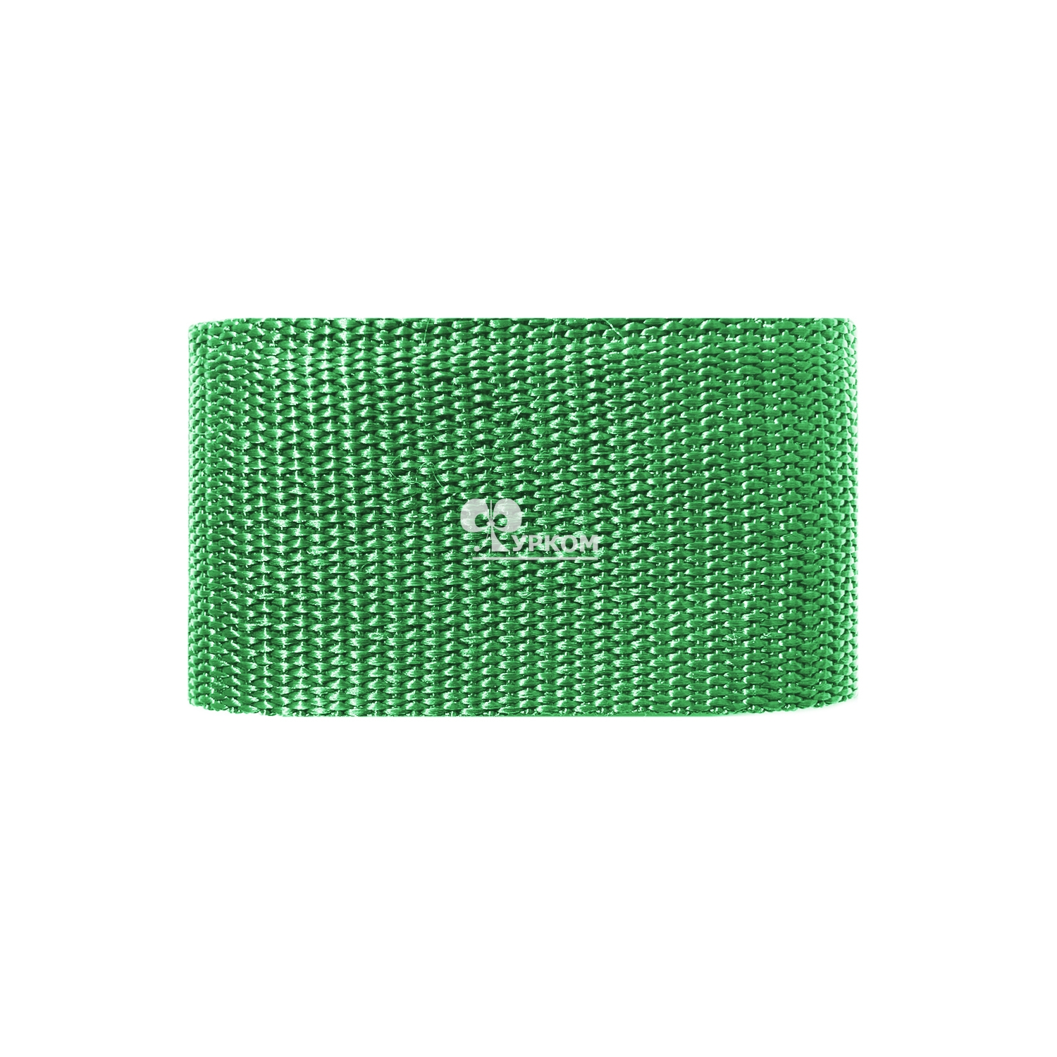 Стропа текстильная (лента ременная) - 50 мм - зеленый - 2,5 м