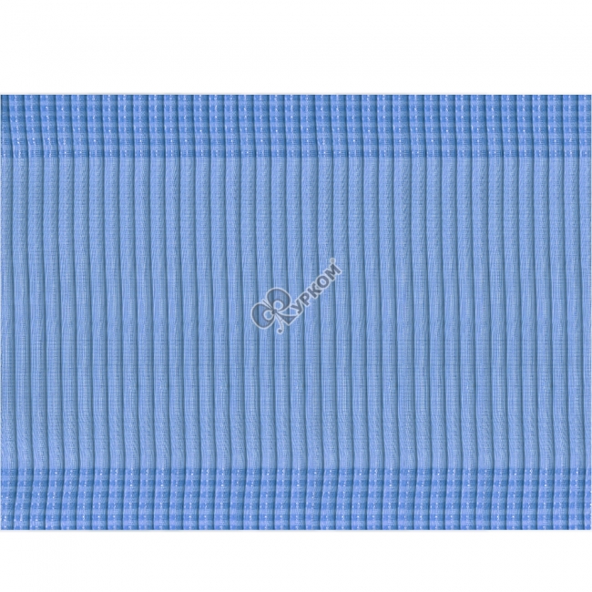 Лента капрон (гофре) голубой 1692 110мм 50м