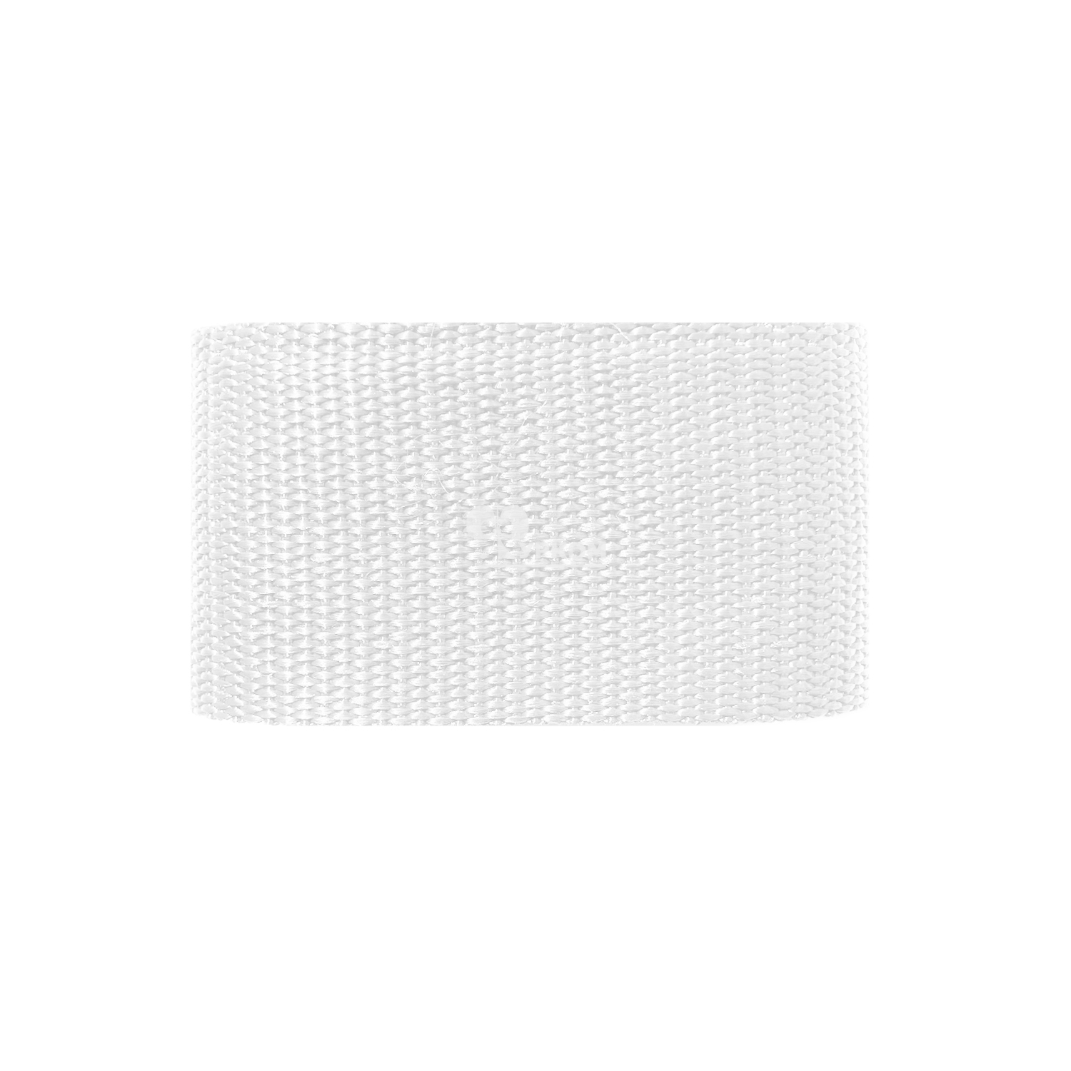 Стропа текстильная (лента ременная) - 50 мм - белый - 2,5 м