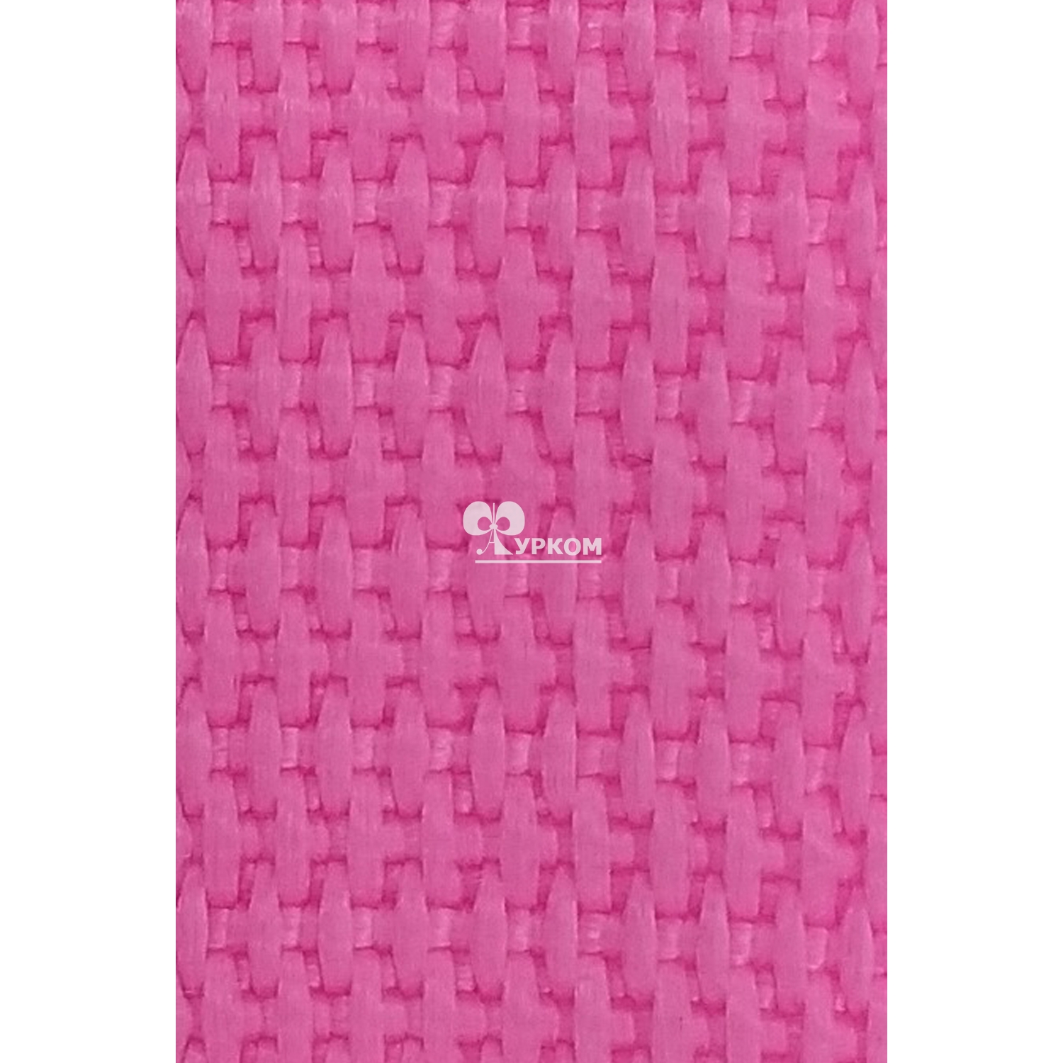 Стропа текстильная (лента ременная) - 25 мм - №39 ярко розовый - 91,44 м