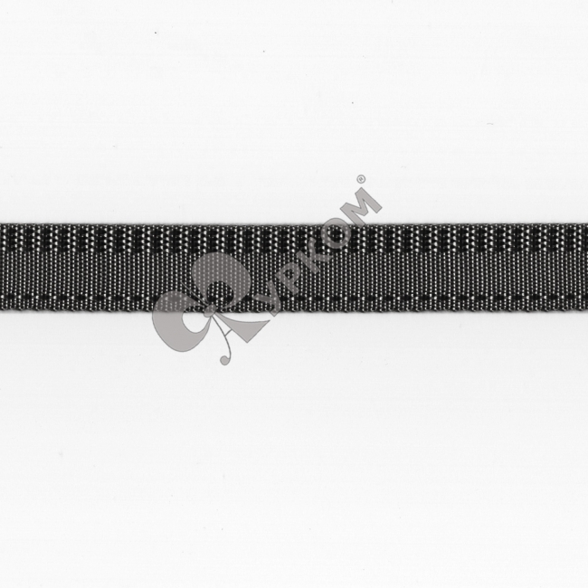 Лента брючная аппретированная (рулон - 50 метров) черный
